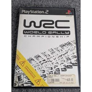 WRC World Rally Championship PlayStation 2 PS2 Tested Video Racing Game Used